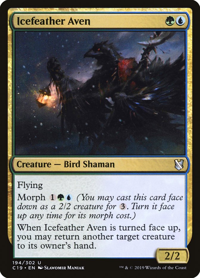 Icefeather Aven [Commander 2019] | Total Play