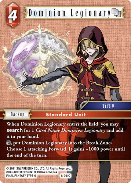 Dominion Legionary [Opus VI] | Total Play