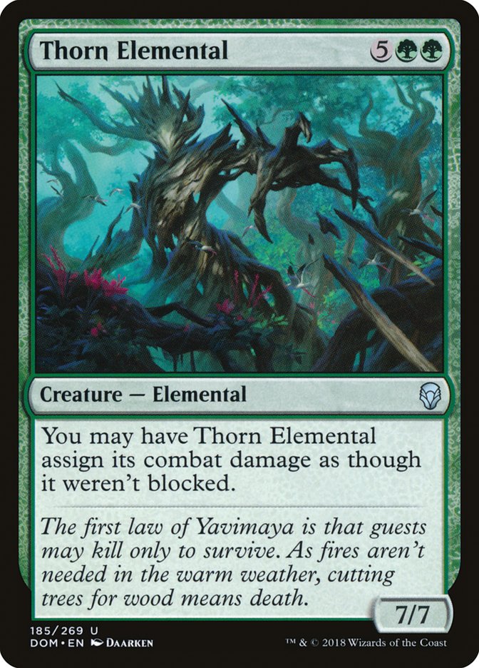Thorn Elemental [Dominaria] | Total Play