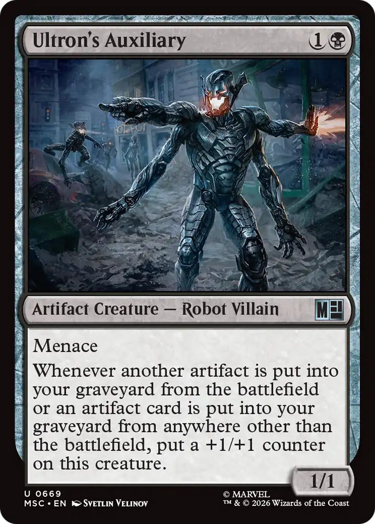Ultron's Auxiliary [Marvel Super Heroes Commander] | Total Play