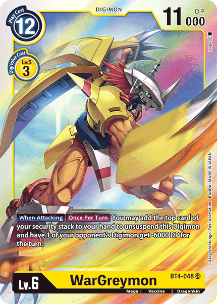 WarGreymon [BT4-048] [Great Legend] | Total Play