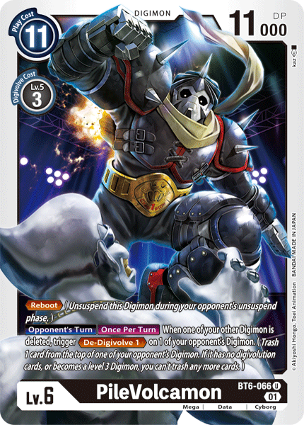 PileVolcamon [BT6-066] [Double Diamond] | Total Play