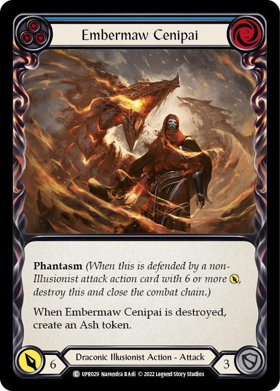 Embermaw Cenipai (Blue) [UPR029] (Uprising) | Total Play