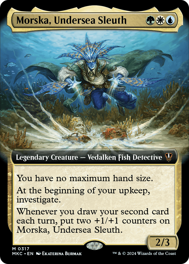 Morska, Undersea Sleuth (Extended Art) [Murders at Karlov Manor Commander] | Total Play