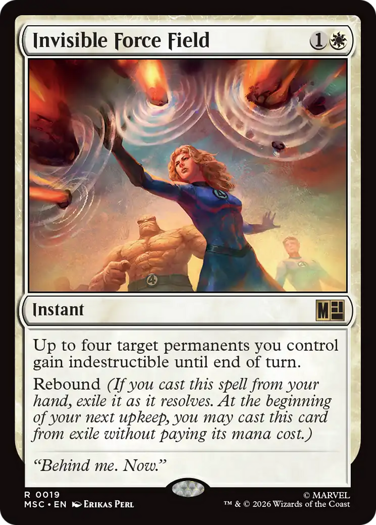 Invisible Force Field [Marvel Super Heroes Commander] | Total Play