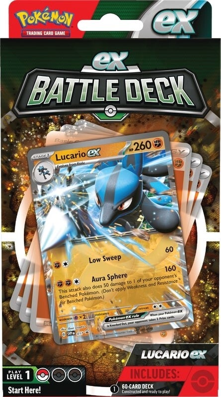 Ex Battle Deck (Lucario ex) | Total Play