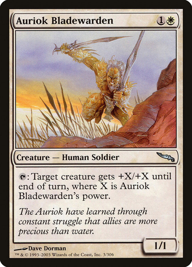Auriok Bladewarden [Mirrodin] | Total Play