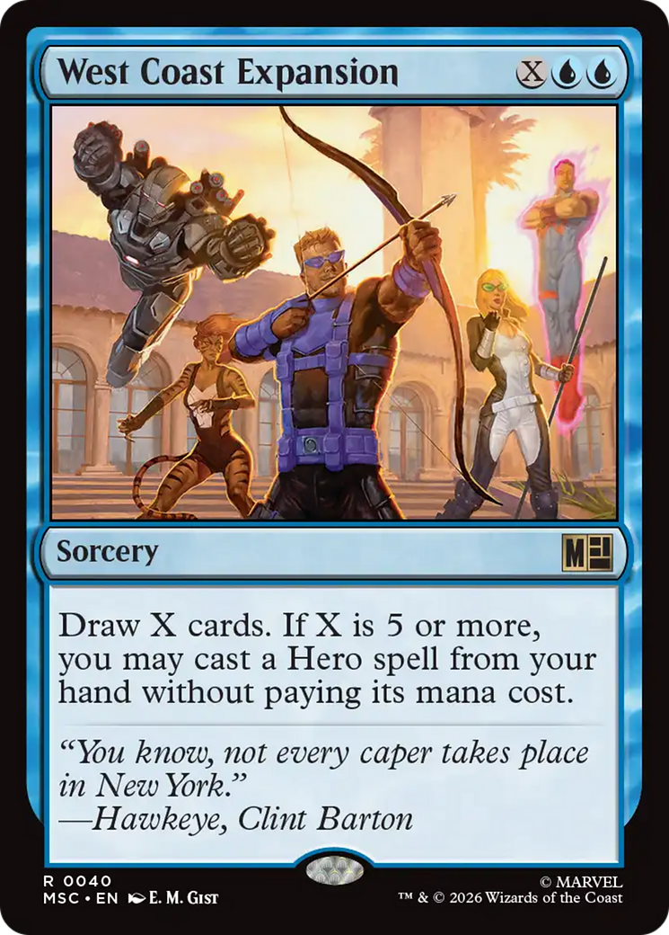 West Coast Expansion [Marvel Super Heroes Commander] | Total Play