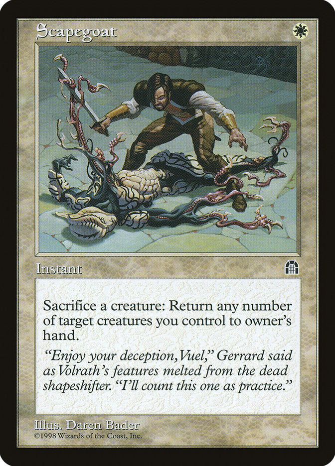 Scapegoat [Stronghold] | Total Play