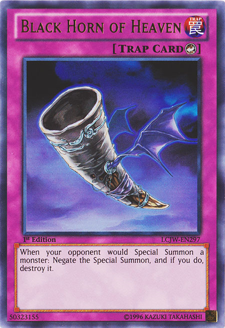 Black Horn of Heaven [LCJW-EN297] Ultra Rare | Total Play