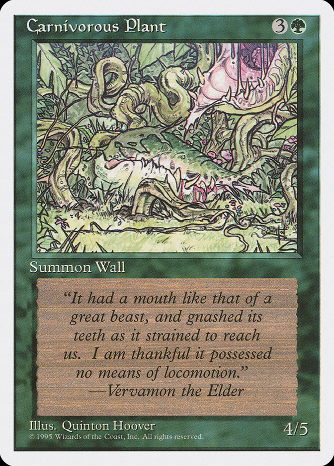 Carnivorous Plant [Fourth Edition] | Total Play