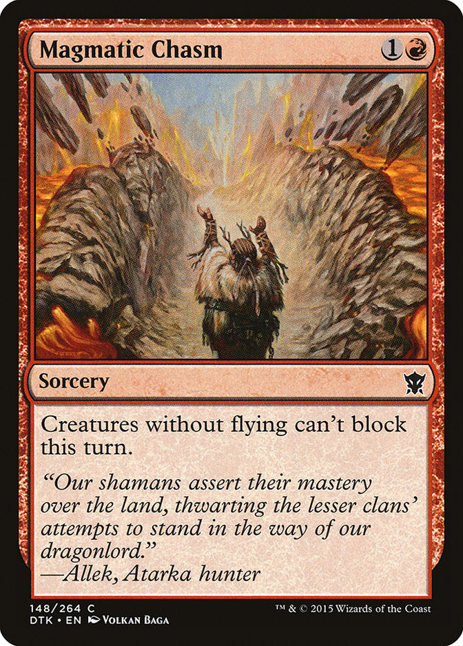 Magmatic Chasm [Dragons of Tarkir] | Total Play