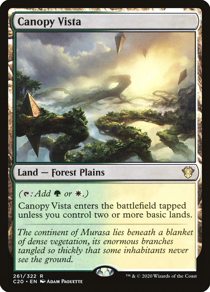 Canopy Vista [Commander 2020] | Total Play