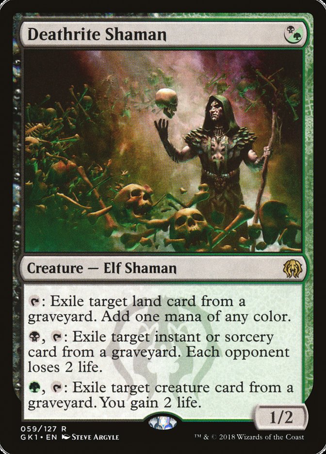 Deathrite Shaman [Guilds of Ravnica Guild Kit] | Total Play