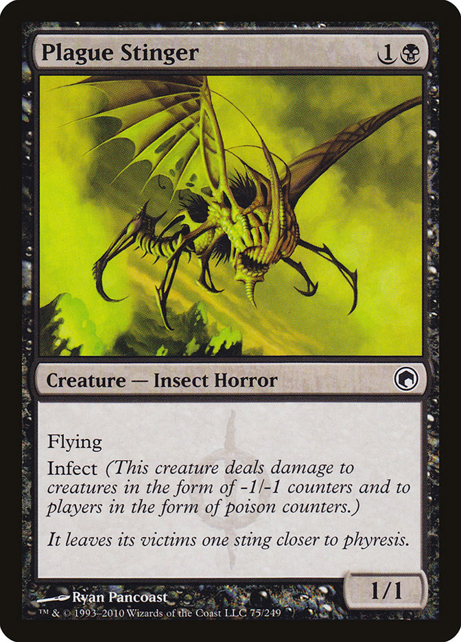 Plague Stinger [Scars of Mirrodin] | Total Play