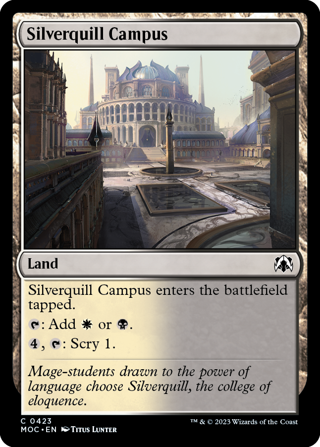 Silverquill Campus [March of the Machine Commander] | Total Play