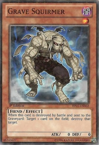 Grave Squirmer [BP01-EN062] Starfoil Rare | Total Play