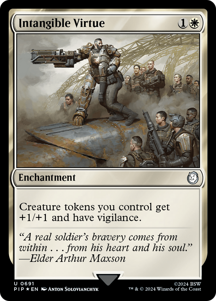 Intangible Virtue (Surge Foil) [Fallout] | Total Play