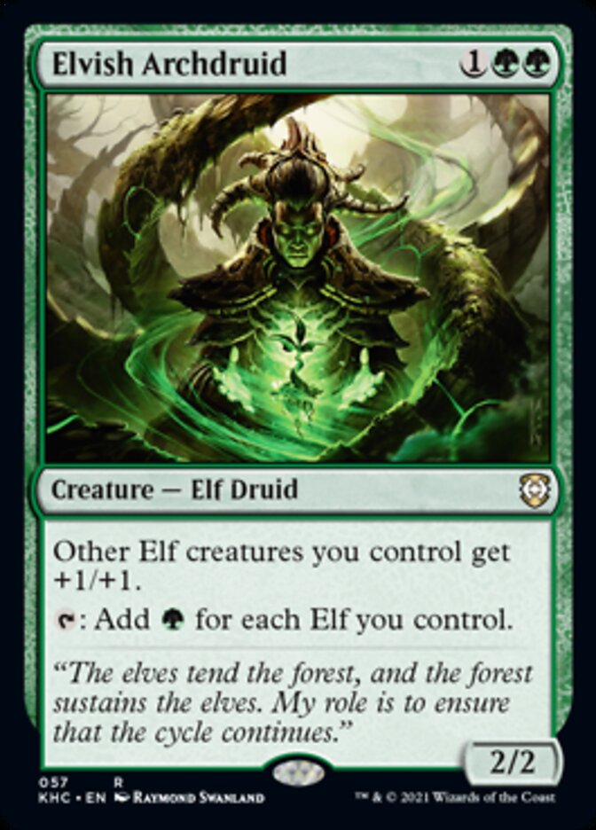Elvish Archdruid [Kaldheim Commander] | Total Play