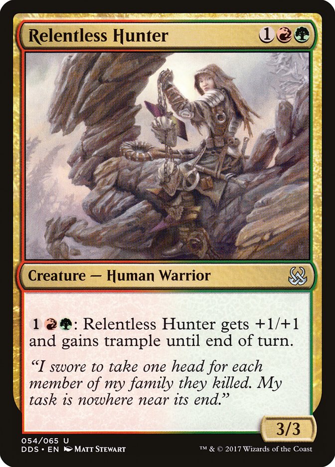 Relentless Hunter [Duel Decks: Mind vs. Might] | Total Play