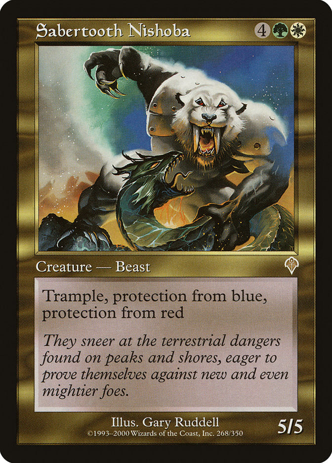 Sabertooth Nishoba [Invasion] | Total Play