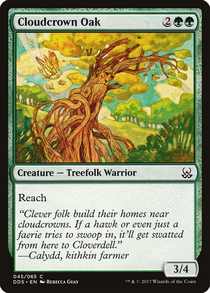 Cloudcrown Oak [Duel Decks: Mind vs. Might] | Total Play