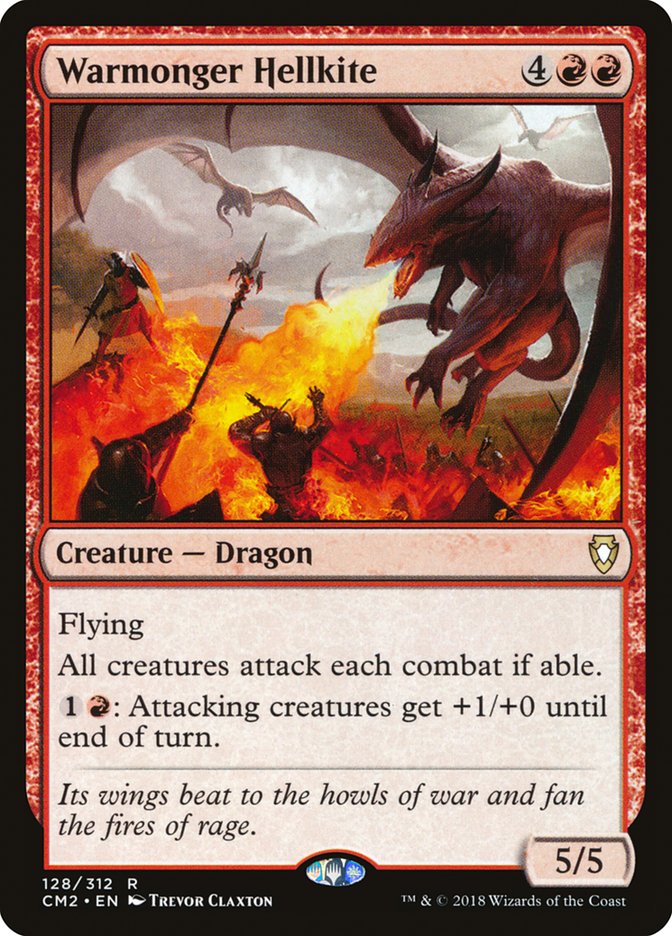 Warmonger Hellkite [Commander Anthology Volume II] | Total Play