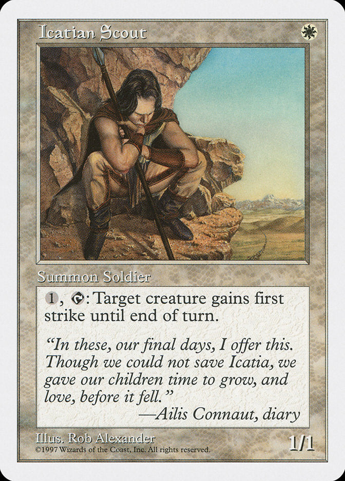 Icatian Scout [Fifth Edition] | Total Play