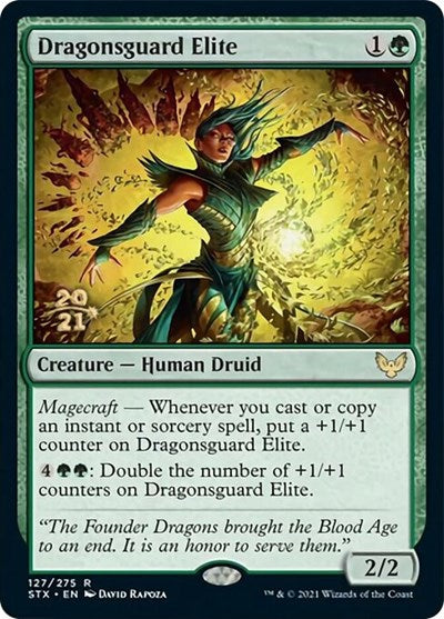 Dragonsguard Elite [Strixhaven: School of Mages Prerelease Promos] | Total Play