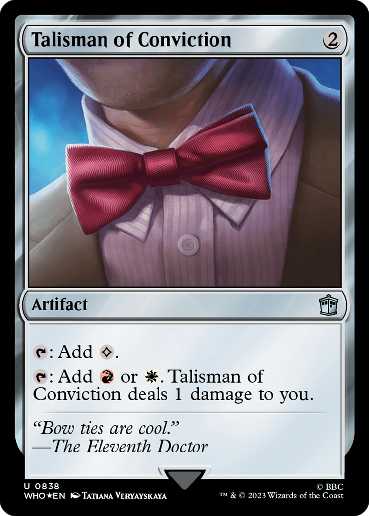 Talisman of Conviction (Surge Foil) [Doctor Who] | Total Play