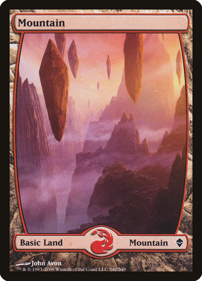 Mountain (242) [Zendikar] | Total Play