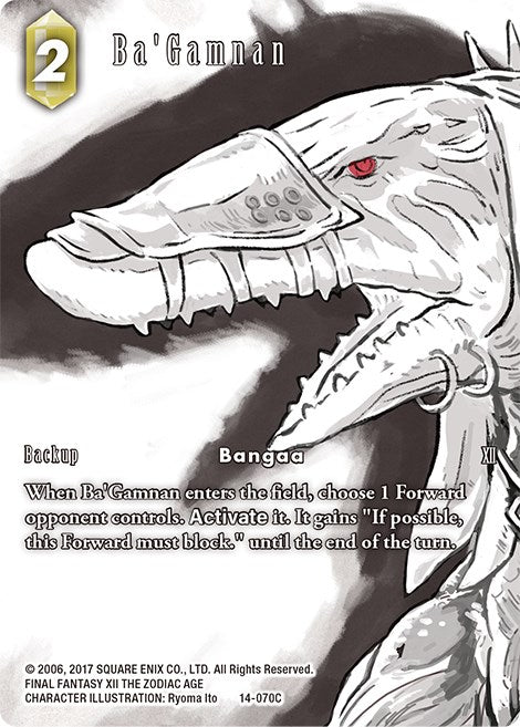 Ba'Gamnan (Full Art) [Opus XIV: Crystal Abyss] | Total Play