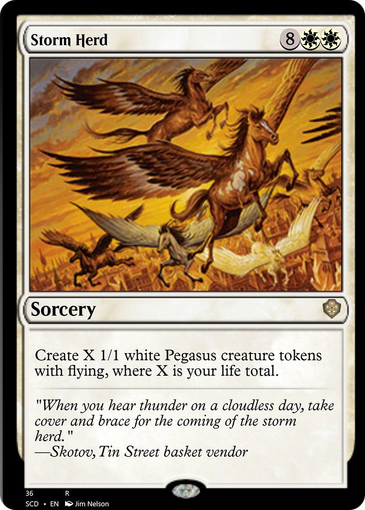 Storm Herd [Starter Commander Decks] | Total Play
