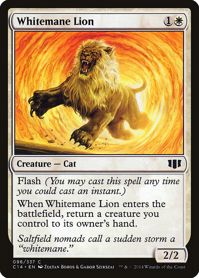 Whitemane Lion [Commander 2014] | Total Play
