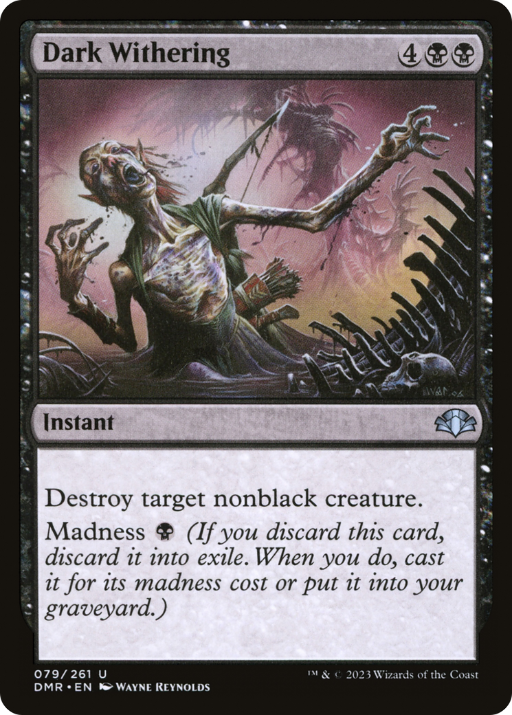 Dark Withering [Dominaria Remastered] | Total Play