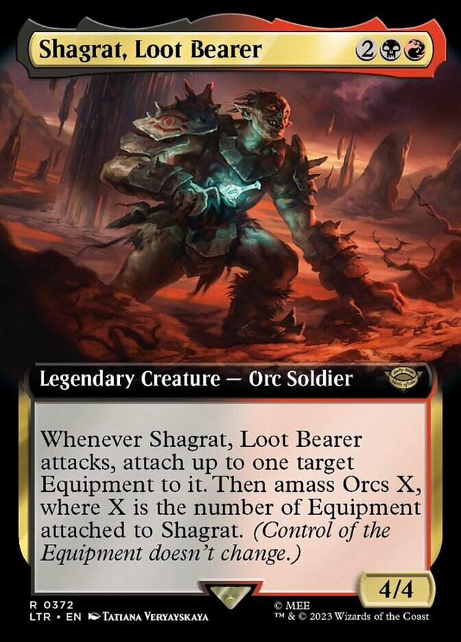 Shagrat, Loot Bearer (Extended Art) [The Lord of the Rings: Tales of Middle-Earth] | Total Play