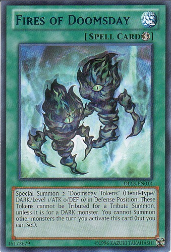 Fires of Doomsday (Blue) [DL15-EN014] Rare | Total Play