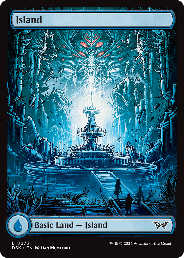 Island (273) - Full Art [Duskmourn: House of Horror] | Total Play