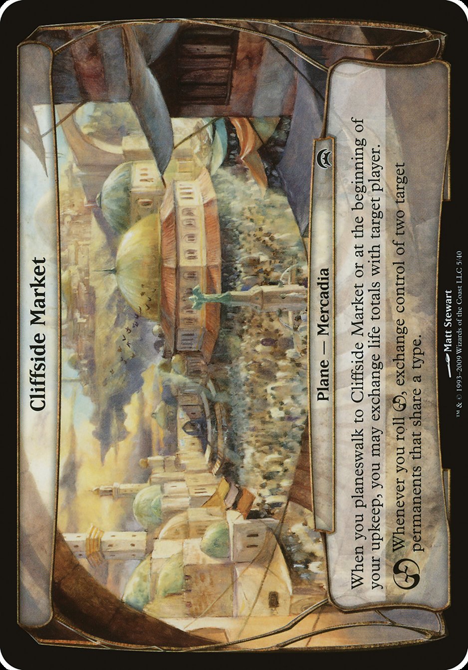 Cliffside Market (Planes) [Planechase Planes] | Total Play