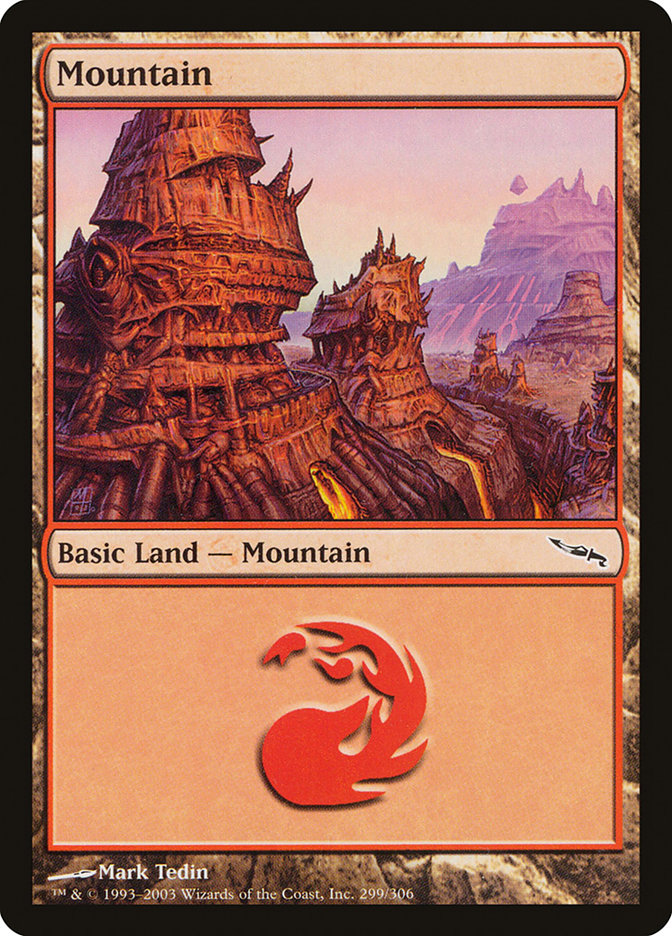 Mountain (299) [Mirrodin] | Total Play