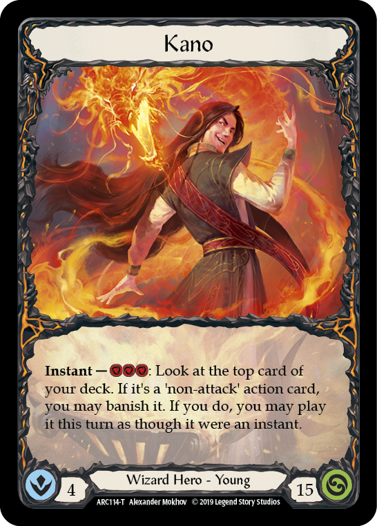 Kano // Viserai [ARC114-T // ARC076-T] (Arcane Rising)  1st Edition Normal | Total Play