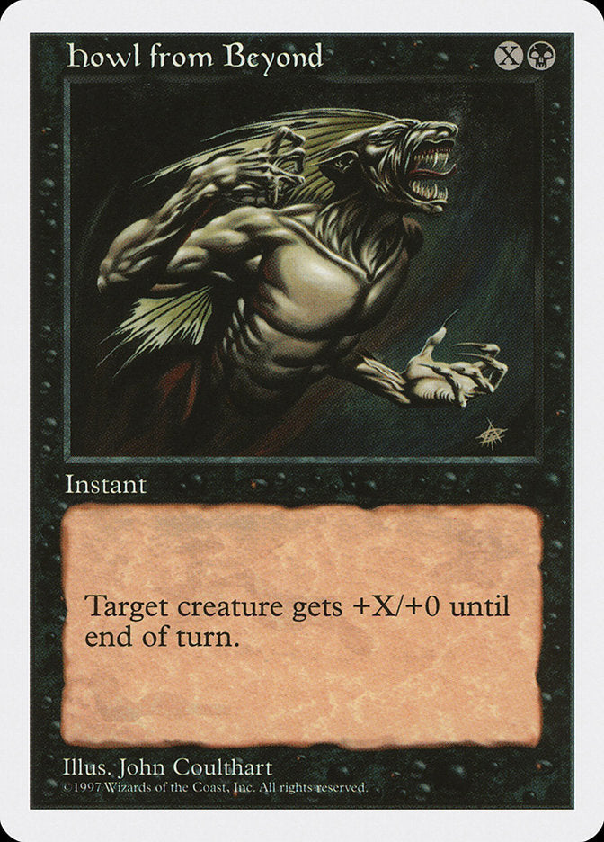 Howl from Beyond [Fifth Edition] | Total Play