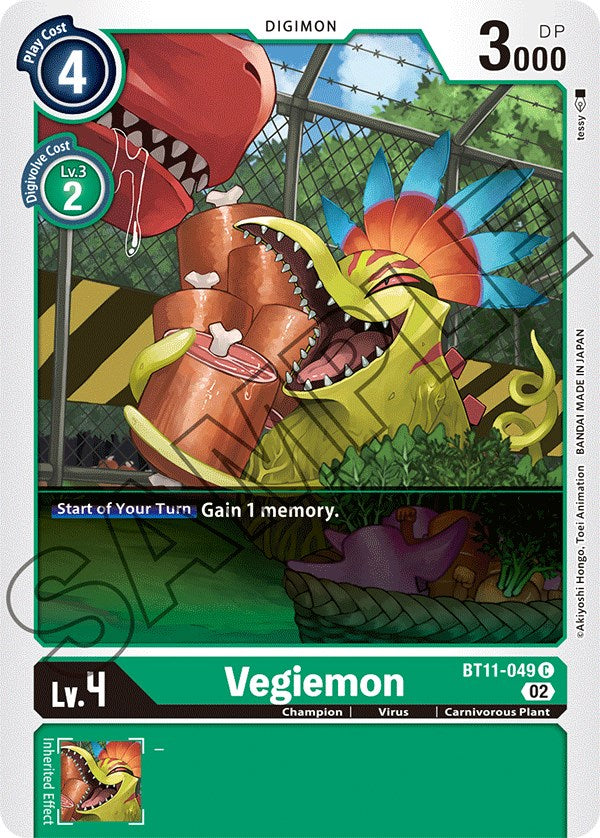 Vegiemon [BT11-049] [Dimensional Phase] | Total Play