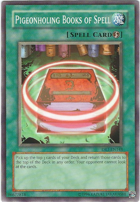 Pigeonholing Books of Spell [DR1-EN148] Common | Total Play
