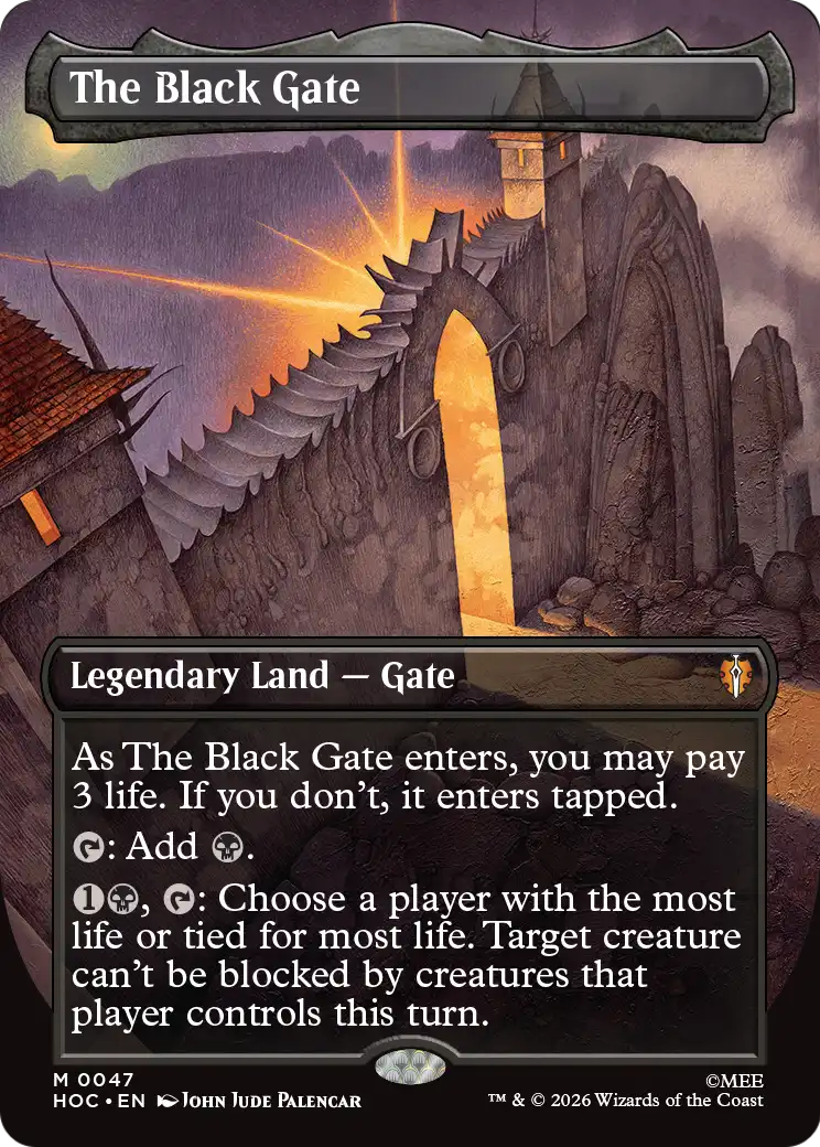 The Black Gate (Borderless) [The Hobbit: Eternal-Legal] | Total Play