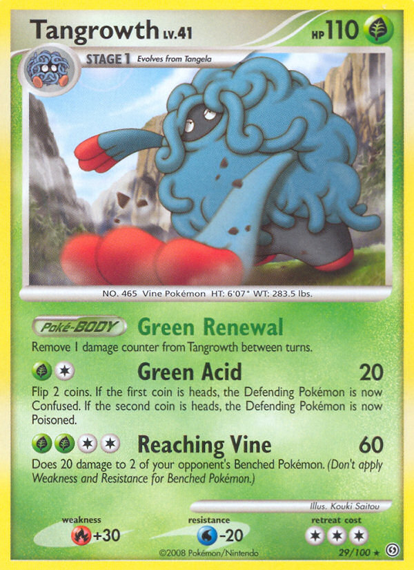 Tangrowth (29/100) [Diamond & Pearl: Stormfront] | Total Play