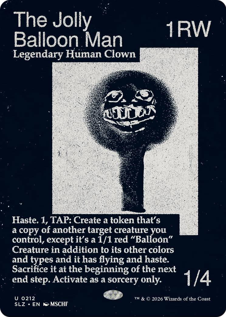 The Jolly Balloon Man (0212) [Secret Lair x MSCHF: The Zeta Set] | Total Play
