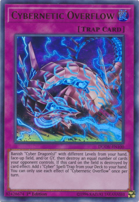 Cybernetic Overflow [DUOV-EN100] Ultra Rare | Total Play