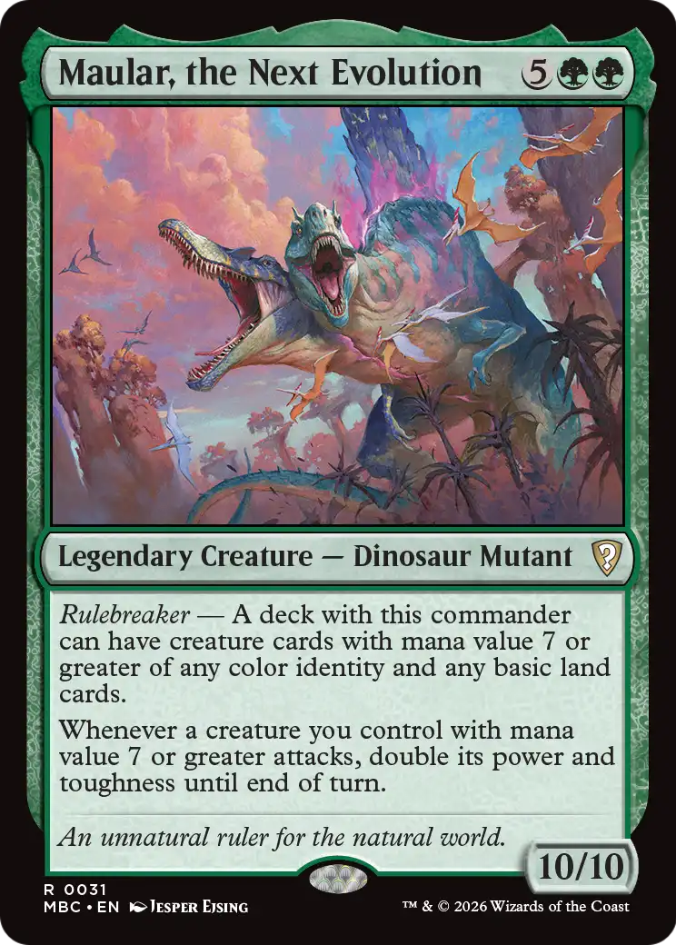 Maular, the Next Evolution [Mystery Booster: Commander Edition] | Total Play