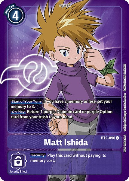Matt Ishida [BT2-090] (Official Tournament Pack Vol.3) [Release Special Booster Promos] | Total Play